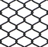 Black Metal Ring Mesh