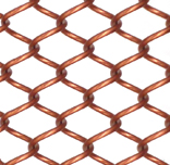 Copper Metal Ring Mesh