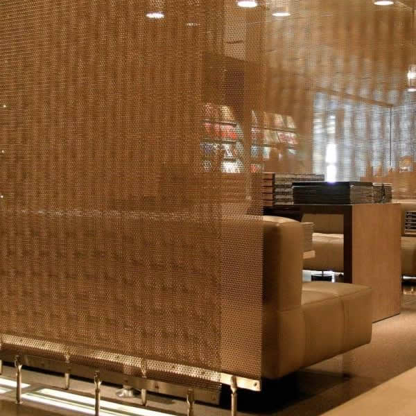 Decorative Woven Wire Mesh for Space Dividers