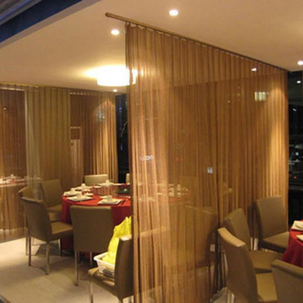 Metal Mesh Curtains for Partitions