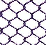 Purple Metal Ring Mesh