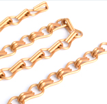 Brass metal chain curtain 